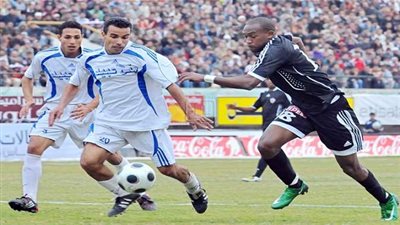بني عبيد يحتفل بالفوز التاريخي على الزمالك