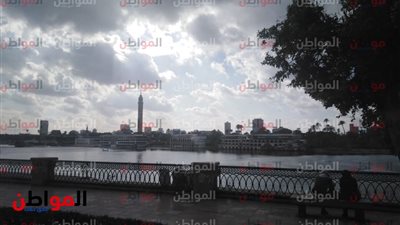 صور| سماء القاهرة ملبدة بالغيوم .. واحتمال سقوط أمطار 