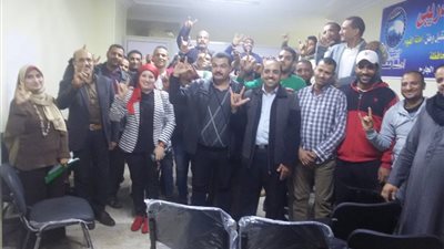 نائب برلماني يجتمع بذوي الاحتياجات الخاصة بمقر مستقبل وطن بالفيوم