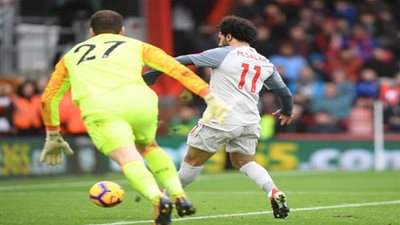 أرقام قياسية من هاتريك محمد صلاح في مباراة ليفربول وبورنموث