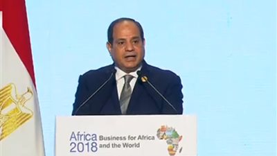  الرئيس السيسى: مصر حريصة على تنمية أفريقيا 
