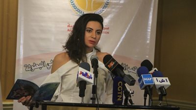منظمة المرأة العربية تطلق كتاب يسرا مارديني 