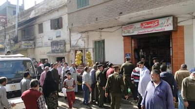 رفع 1029 حالة اشغالات ثابتة ومتحركة خلال حملة أمنية بالبحيرة 