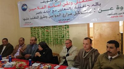 مستقبل وطن ببني سويف  يناقش مشاكل مزارع الدواجن
