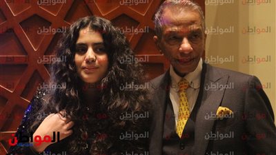 صور| مصفف الشعر العالمى محمد الصغير يحضر عرض أزياء هاني البحيري