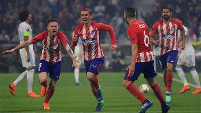 جريزمان يقود هجوم أتليتكو مدريد ضد كلوب بروج