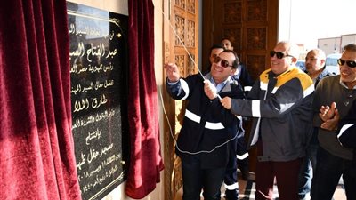 وزير البترول يفتتح المبنى الإداري الرئيسى لحقل ظهر للغاز الطبيعي