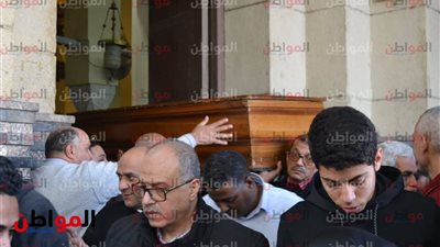 جنازة الصحفي إبراهيم سعدة رئيس مجلس إدارة أخبار اليوم .. الصور كاملة