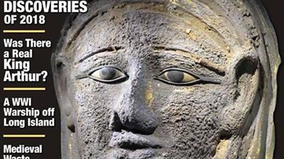 قناع سقارة المذهب يزين قائمة أفضل 10 اكتشافات أثرية لعام 2018 