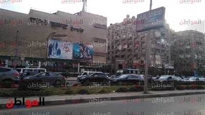 صور.. ازدحام مروري في مدينة نصر 