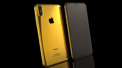 نسخة جديدة من آيفون XS ماكس مطلية بالذهب 