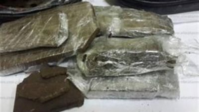 ضبط  10 طرب حشيش قبل ترويجها فى أسيوط الجديدة