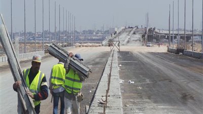 صور| عرفات: محور ميناء الدخيلة على وشك الانتهاء.. وهذه تكلفته