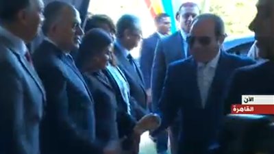 بث مباشر.. وصول الرئيس السيسى مقر افتتاح عدد من المشروعات بالجبل الأصفر 