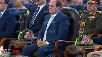 بث مباشر.. أغانى مصرية بإمتياز فى افتتاح الرئيس مشروعات الجبل الأصفر 