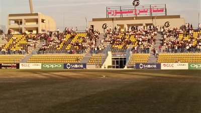 صور.. جماهير الزمالك تتوافد على ملعب بتروسبورت