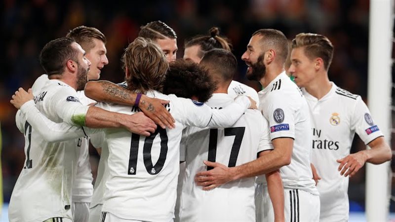 لاعبو ريال مدريد