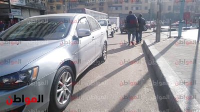   صور.. ازدحام مروري  في شوارع رمسيس 