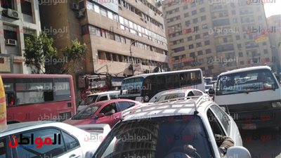  فيديو.. زحام مرورى أعلى الطريق الدائرى اتجاه المريوطية 