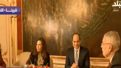عاجل.. بدء المباحثات بين السيسي ونظيره النمساوي