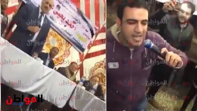 فيديو.. مرشح بدائرة زفتي يشعل غضب الغربية بهذا التصرف !