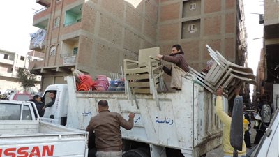 تنفيذ حكم قضائي في إزالة التعديات ببنها