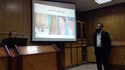 صور| سكر الحمل وأسبابه وطرق العلاج ..  ندوة تثقفية بالمستشفى الجامعي ببني سويف 
