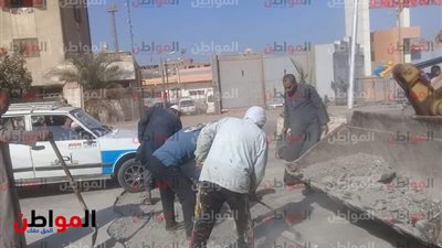 إزالة 36 مطب عشوائي بشوارع مركز إهناسيا ببني سويف   
