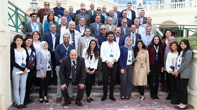 نائب رئيس جامعة الفيوم  يشارك في اجتماع 