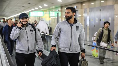  صور..عبد الحفيظ وعدلي يستقبلان بعثة الأهلي في إثيوبيا