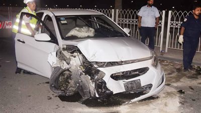 مصرع رئيس مباحث برج العرب فى حادث سيارة