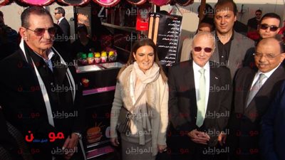 صور.. وزيرة الاستثمار تفتتح 