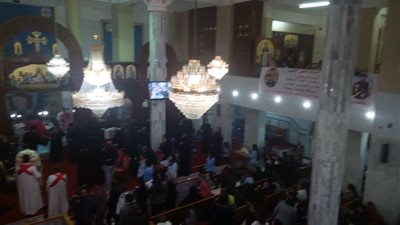 بالصور  أبراشية الوادي الجديد تنظم احتفالية تجليس الأنبا 