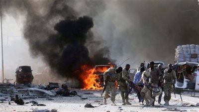 صور .. إنفجار مدوي يهز العاصمة مقديشيو ومصرع 6 أشخاص 