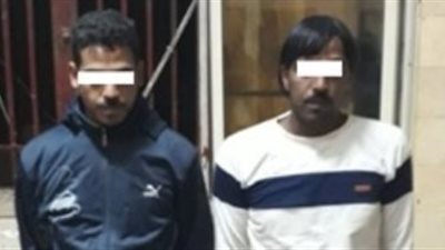 القبض على  شقيقين لممارسة البلطجة وفرض الإتاوات بحلوان