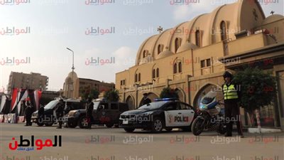صور | ملحمة وطنية تسجلها وزارة الداخلية .. تأمين كنائس 3 طوائف تحتفل بأعياد الميلاد