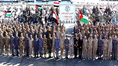  القوات المسلحة المصرية تختتم فعاليات التدريب الأردنى المشترك 