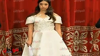 رحمة خالد للرئيس السيسى من احتفالية ذوى الإعاقة: بنحبك أوى يا ريس