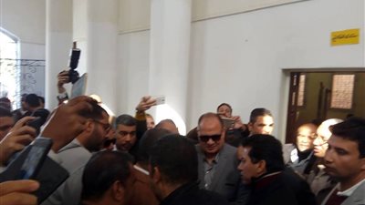 صور.. بصحبة عددًا من أعضاء النواب.. وزير الشباب والرياضة يصل الفيوم 