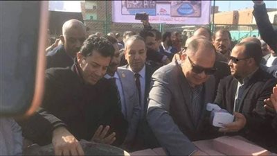 صور.. وزير الشباب والرياضة يفتتح تطوير مركز طامية بالفيوم
