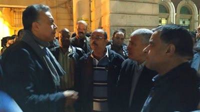 وزير النقل يتفقد أعمال تجميل وتطوير محطة مصر بالإسكندرية