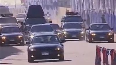 وصول الرئيس عبدالفتاح السيسى إلى مشروع بشائر الخير 2 فى الإسكندرية