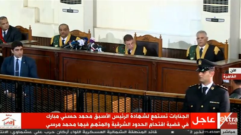 مبارك وجماهير غزة