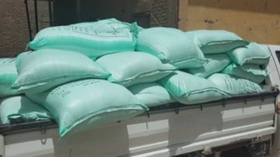 ضبط 8 طن دقيق مدعم قبل بيعهم في السوق السوداء بالدقهلية 