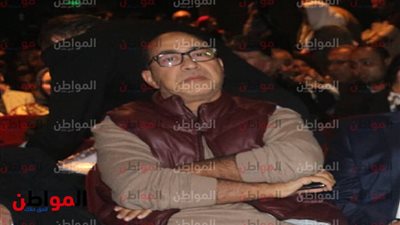 صور| المخرج عمرو عابدين يشارك في ملتقى أطفال السينما المصرية