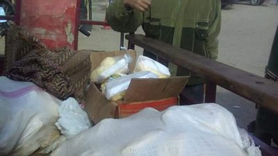 ضبط 110 كيلو زبدة بقري وجاموسي فاسدة ببني سويف 