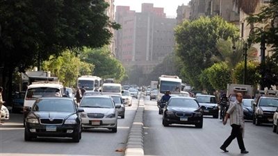 سيولة مرورية متوسطة في معظم شوارع صلاح سالم عصر الجمعة