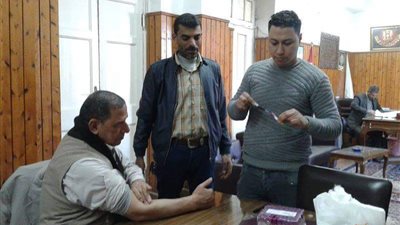 وكيل زراعة كفر الشيخ يجري فحوصات ضمن مبادرة 100 مليون صحة