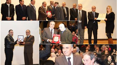 صور.. تكريم نقابة الصحفيين لعدد من رواد المهنة بمسابقة التفوق الصحفي
