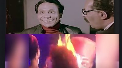 الله ازاي ياجدع .. شاهد لحظة اشتعال شعر ملكة جمال أفريقيا أثناء تتويجها